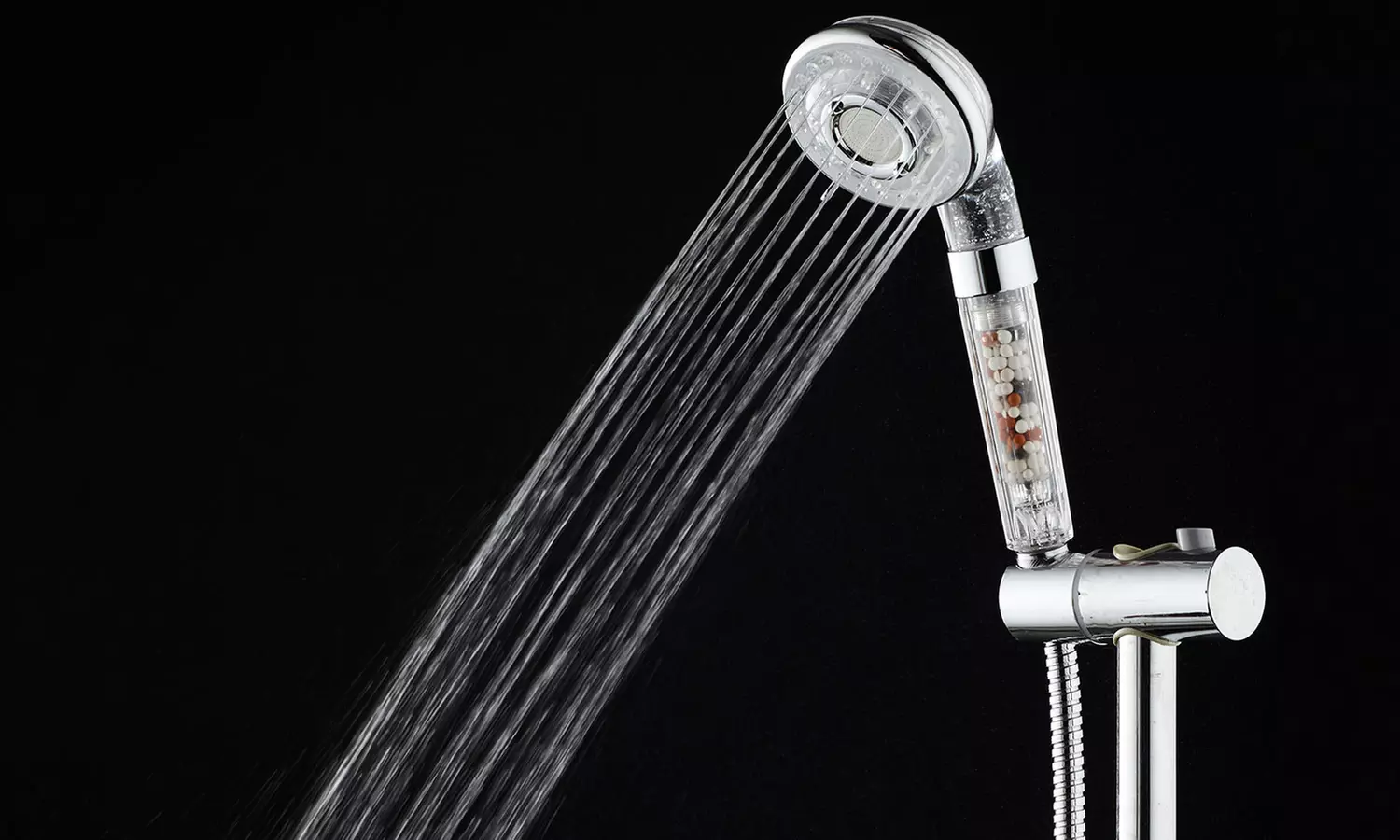 1x oder 2x Herzberg Hochdruck-Ionenfilter-Duschkopf HG8023 - Primary Image