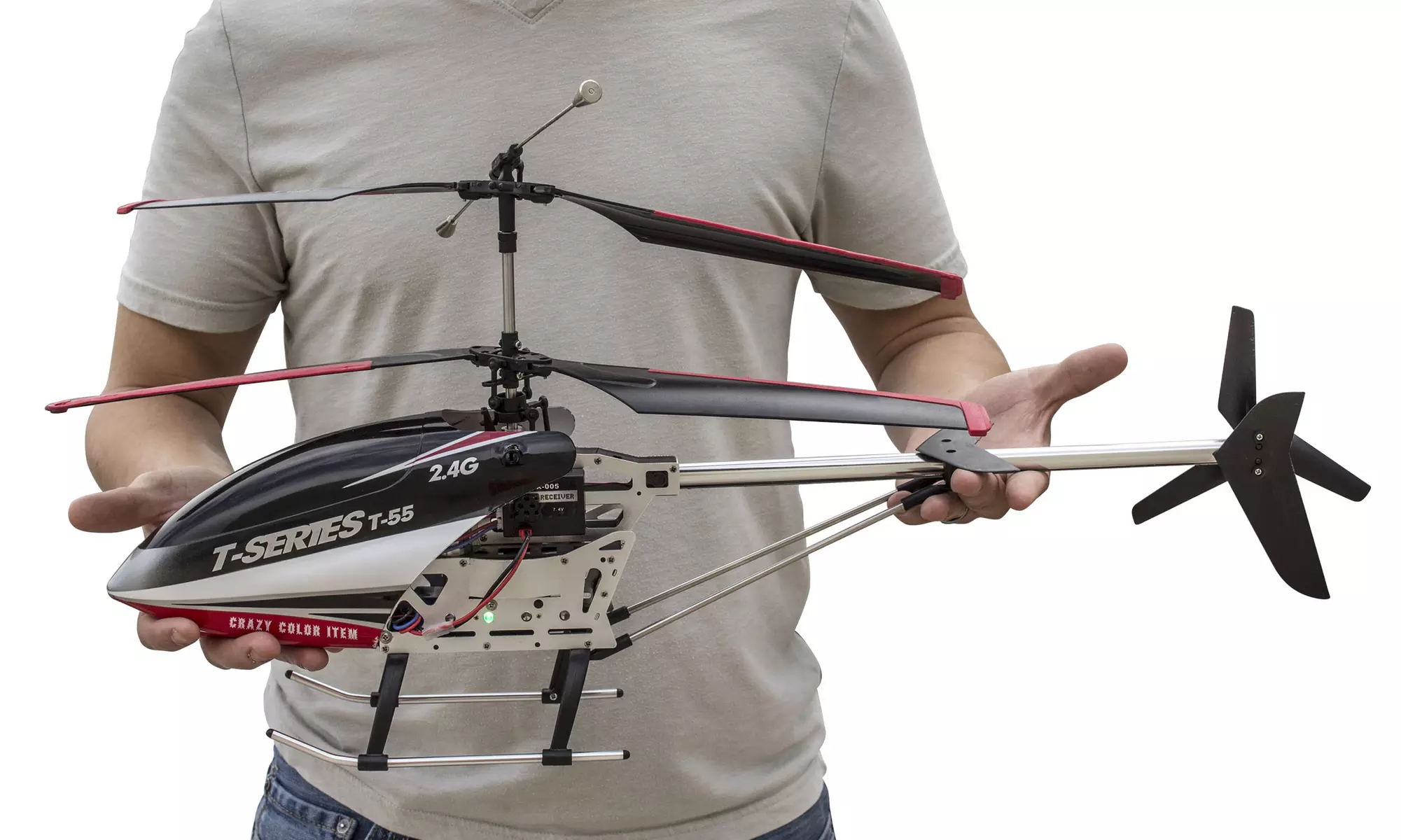 Riviera 26-Inch 2.4GHz Remote-Control Thunderbird Gyro Helicopter - Second Medium