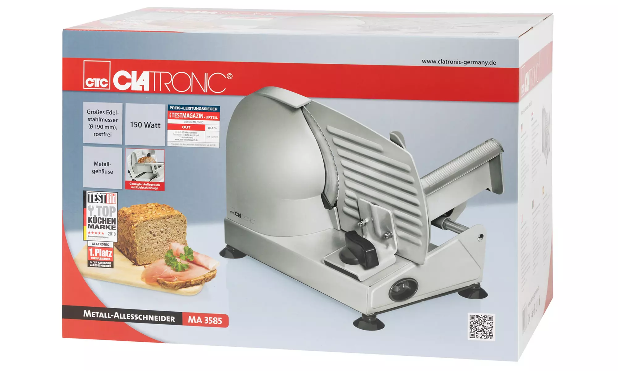 Trancheuse Clatonic, modèle MA 3585, livraison offerte - Image 5