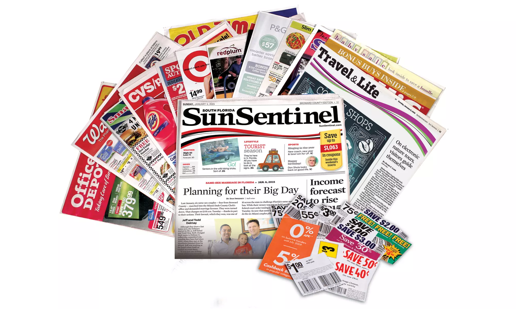 One- or Two-Year Saturday and Sunday Subscription to the "Sun Sentinel" (Up to 95% Off)   - Primary Image