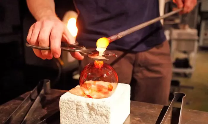 Ornament or Paperweight Glass-Blowing Class at Studio West Glassblowing Studio and Gallery (50% Off) - Primary Image