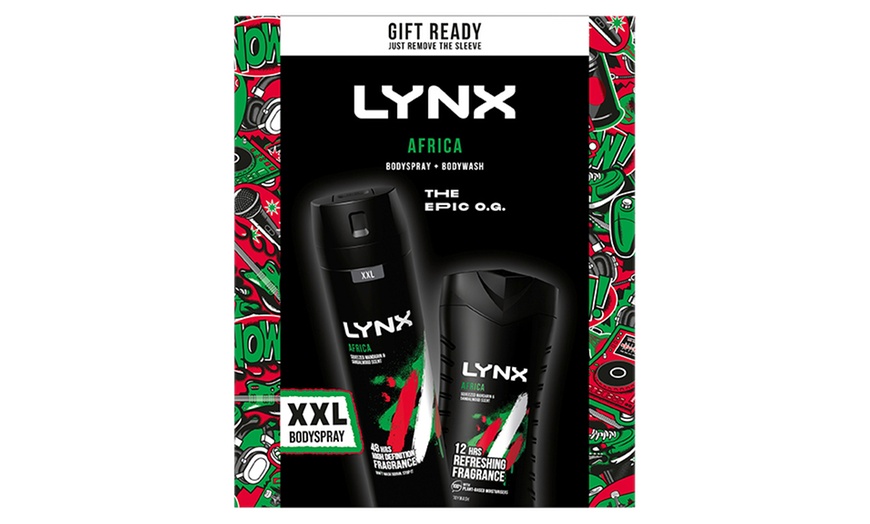 Image 3: Up to Four Lynx THE EPIC O.G. Africa Two-Pack Gift Set For Him 