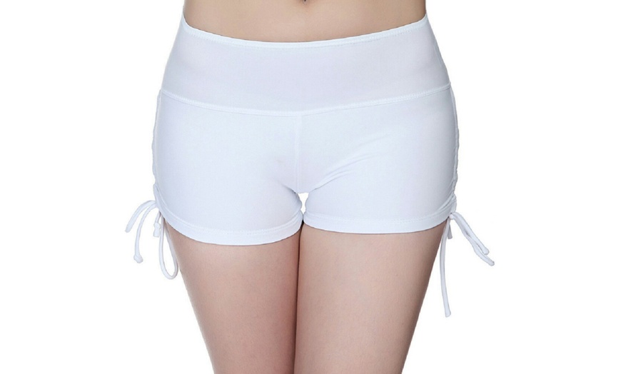 Image 9: Ruched Detail Swim Shorts