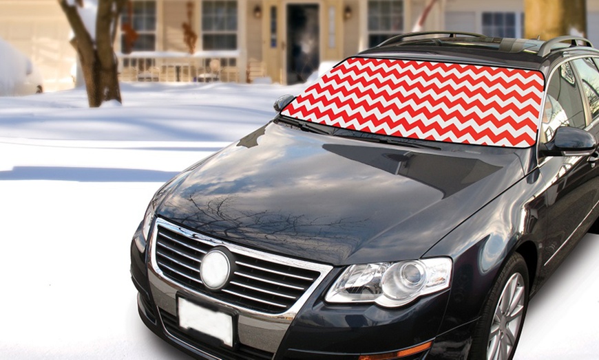 Up To 61% Off on Printed Windshield Covers | Groupon Goods