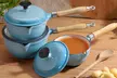 3-, 5- oder 8-teiliges Cook's Professional Gusseisen-Kochset in der Farbe nach Wahl - Second Medium