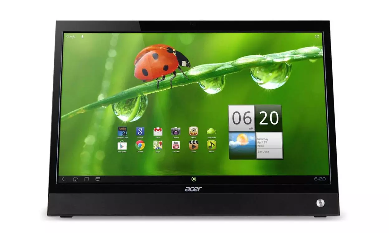 Acer 21.5” Android LED Smart Display with Touchscreen, Webcam, Keyboard, and Mouse - Primary Image