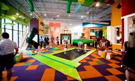 $25 for Five Indoor-Playground Visits to A Latte Fun Indoor Playground and Café (Up to $54.75 Value) - Primary Image