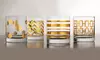 Posh Gold Deluxe Glass Set (4-Pc)