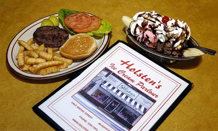 American Food and Drink for Two or Four People at Holsten's (Up to 40% Off) - Primary Image
