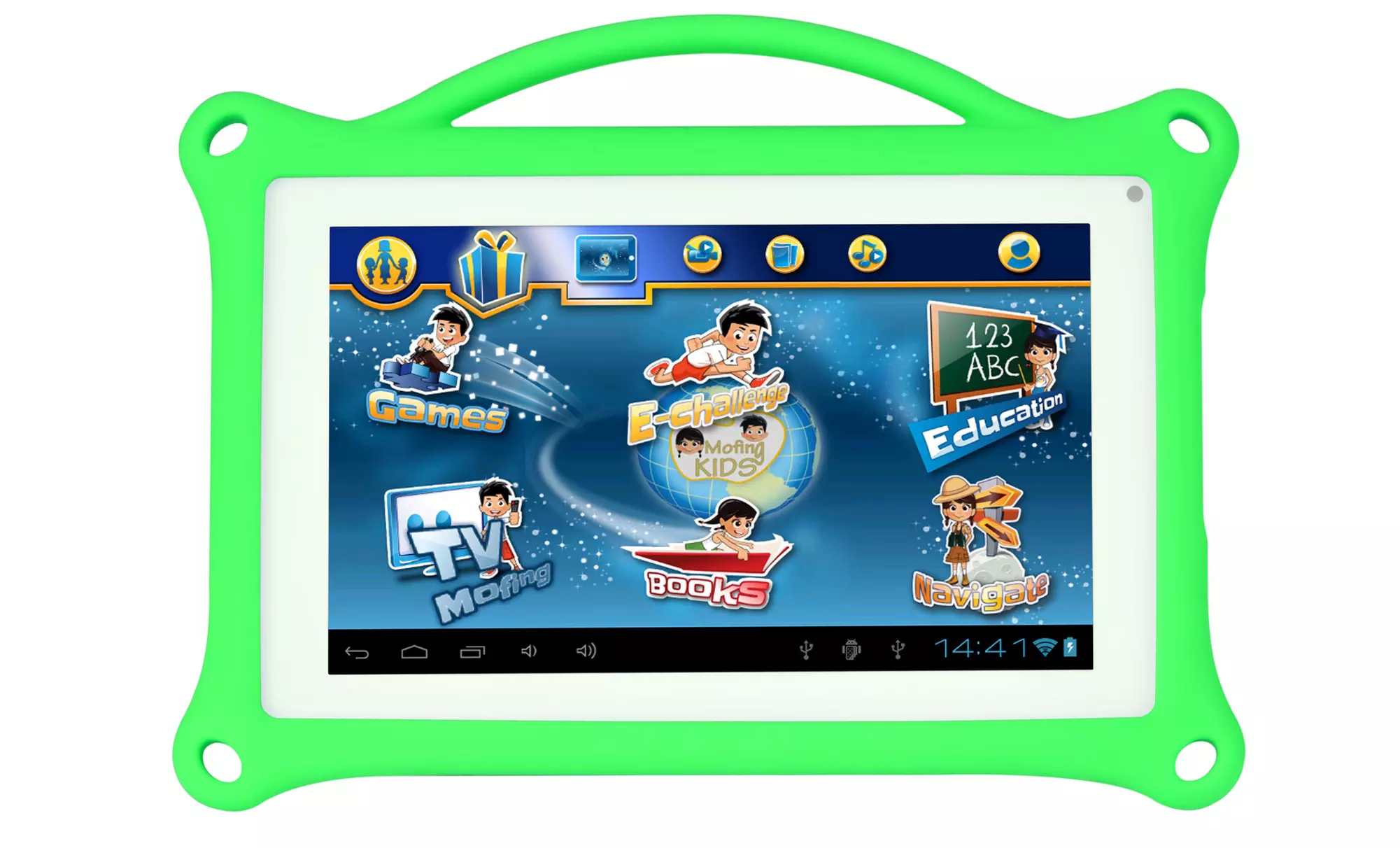 Double Power 7" Android 4.2 Tablet with Dual-Core Processor, 8GB Flash Memory, 1GB RAM, and Silicone Jelly Skin Case - Second Medium