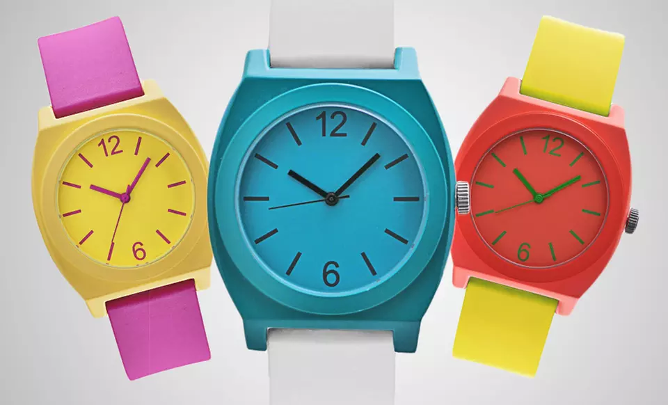 $10.99 for a Geneva Bi-Color and Tri-Color Women’s Watches ($12.99 List Price). Eight Styles Available. Free Returns. - Primary Image