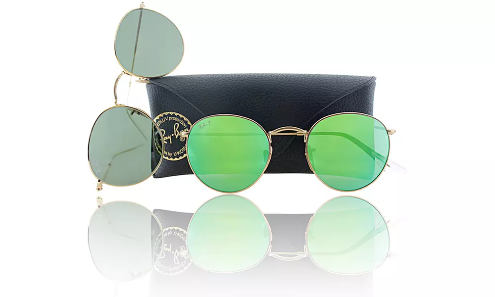 Ray-Ban Unisex Round Metal Sunglasses - Primary Image