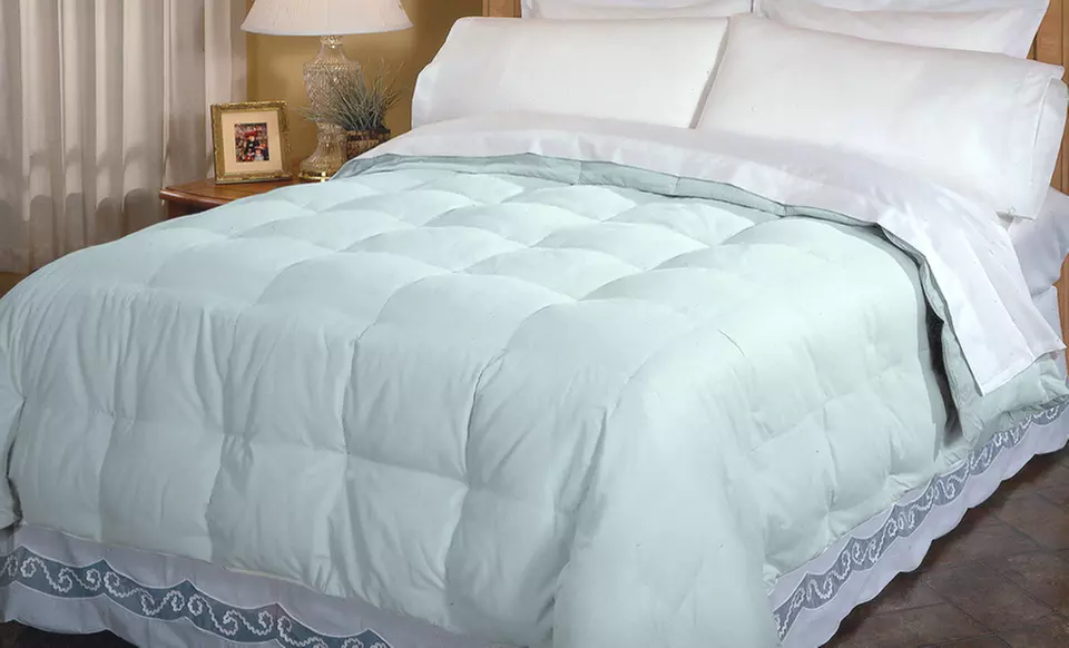 $39.99 for a Down-Blend Comforter ($100 List Price). 4 Colors Available. Free Shipping and Returns. - Second Medium