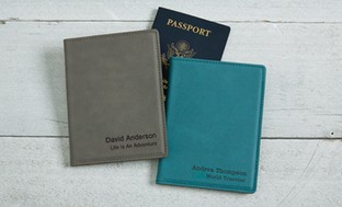 Half Off Personalized Passport Holder from Personalization Mall