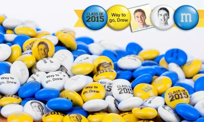 Personalized M&M'S from MyMMs.com (50% Off). Two Options Available. - Primary Image