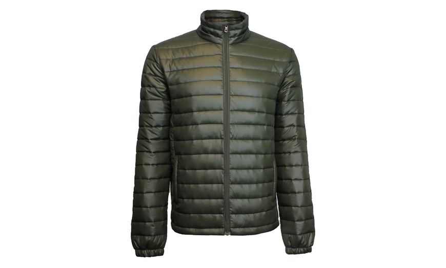 Spire By Galaxy Men's Puffer Jacket | Groupon