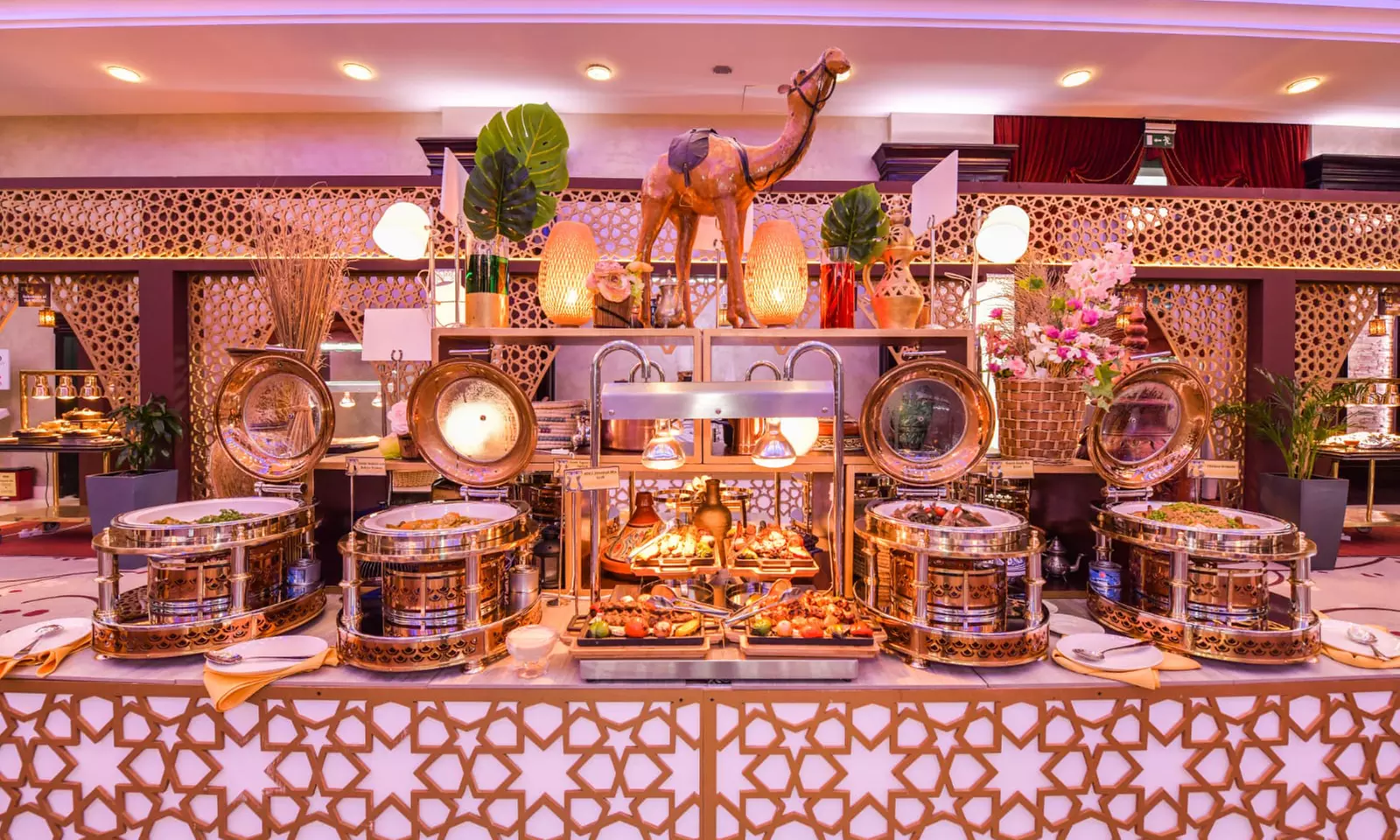 Ramadan Iftar Buffet with Live Cooking Stations and More