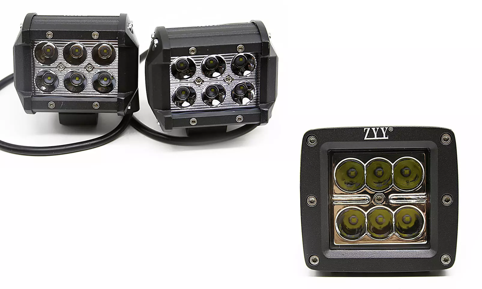 LED Vehicle Spotlights (2-Pack) - Primary Image