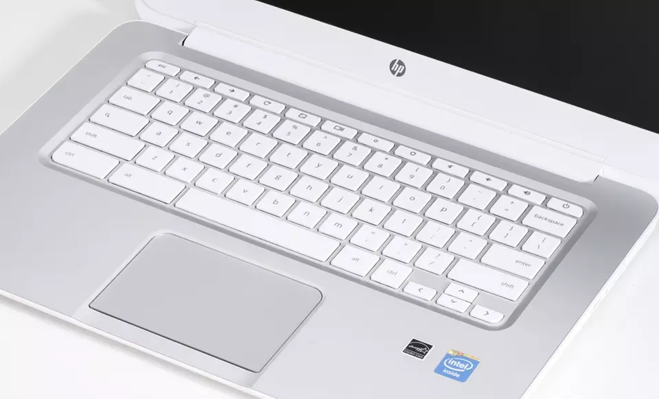 HP 14" Chromebook with a 16GB SSD (Manufacturer Refurbished). Free Returns. - Second Medium