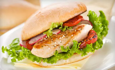 Panini Meal and Gelato for Two or Four at Olives Italian Market in New Braunfels - Primary Image