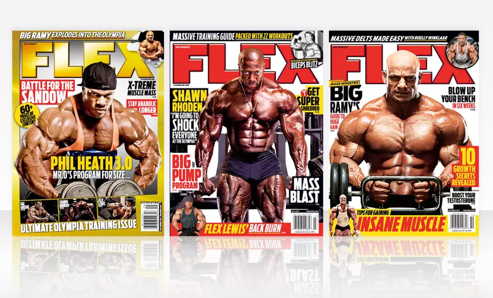 1-Year Flex Magazine Subscription (12 Issues). Free Shipping. - Primary Image