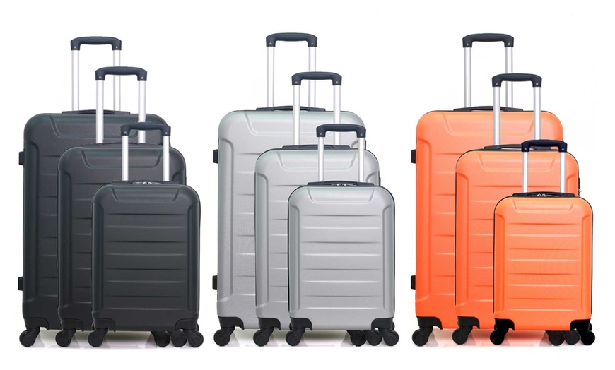 Image 1: Three Suitcases Set