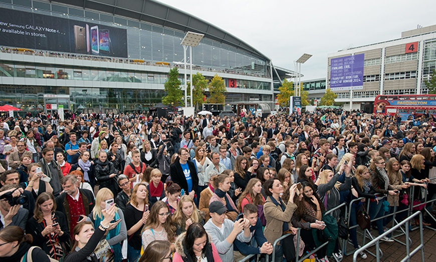 Image 3: Ticket FRANKFURTER BUCHMESSE