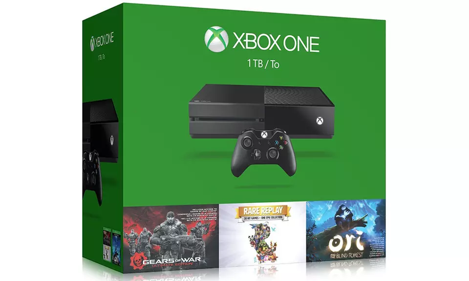 Xbox One 1TB Console and 3-Game Bundle - Primary Image