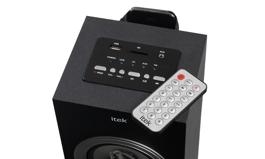 Image 3: itek Tower Speaker System