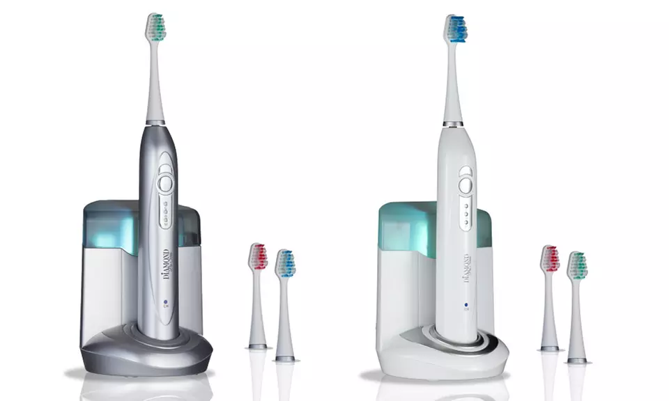 Diamond Pro Series Ultrasonic Toothbrush and UV Brush Sanitizer - Primary Image