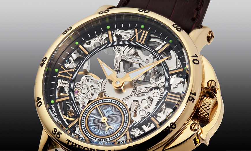 Image 7: Designer Skeleton Watch