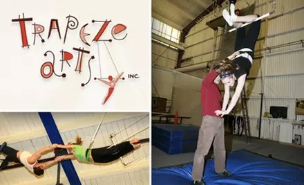 $25 for a Flying Trapeze Class at Trapeze Arts ($40 Value) - Primary Image