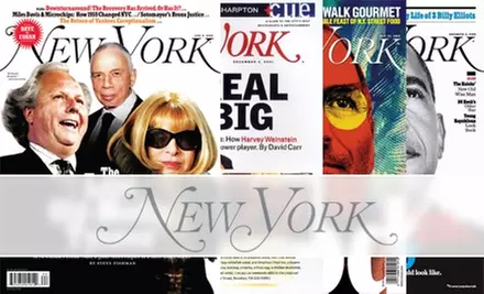 $13 for 54 Issues of "New York" Magazine ($24.97 Value) - Primary Image