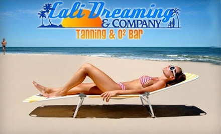 $30 for One Month of Unlimited Tanning or Two Spray Tans at Cali Dreaming & Company in South Riding - Primary Image