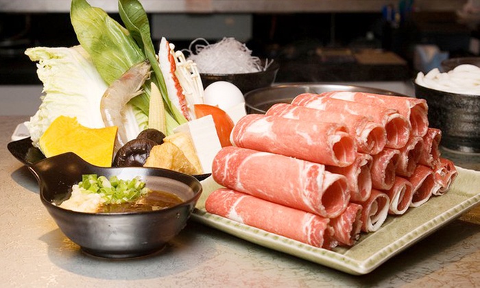 C$29 for a Japanese Hot-Pot Meal for Two at Gokudo Shabu Shabu (C$68 Value)  - Primary Image