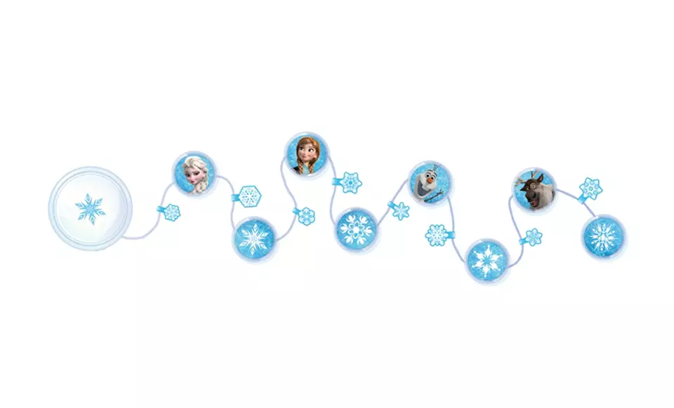 Frozen Light Vines: Snow & Ice Wall Friends - Second Medium