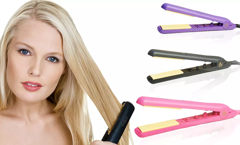 Versha Bliss Professional Hair Straightener in Black, Pink, or Purple - Primary Image