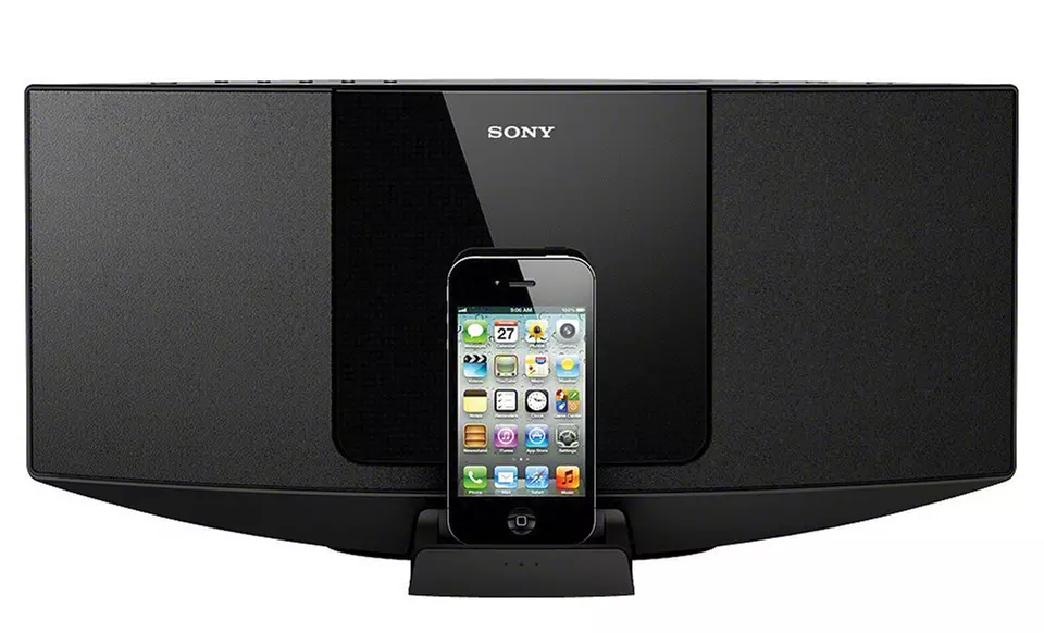 Sony Micro Music Speaker System (CMTV10IPN). - Primary Image