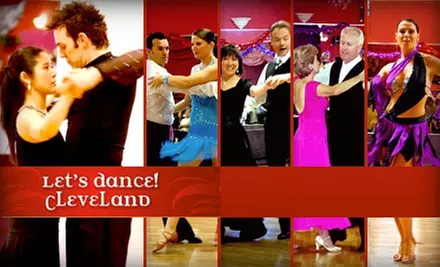 $10 for Four Group Classes and One Open Dance at Let's Dance! Cleveland ($50 Value) - Primary Image