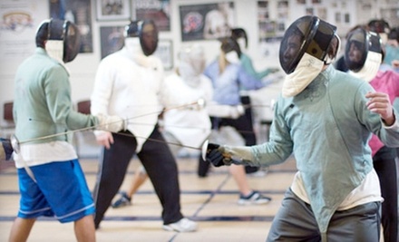 4, 8, or 12 Introductory Lessons, or Five Days of Camp in June or August at Royal Arts Fencing Academy (Up to 65% Off) - Primary Image