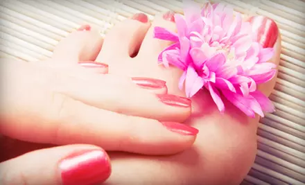 Spa Manicure, Jelly Spa Pedicure, or Both at TN Nails & Spa (Up to 54% Off) - Primary Image