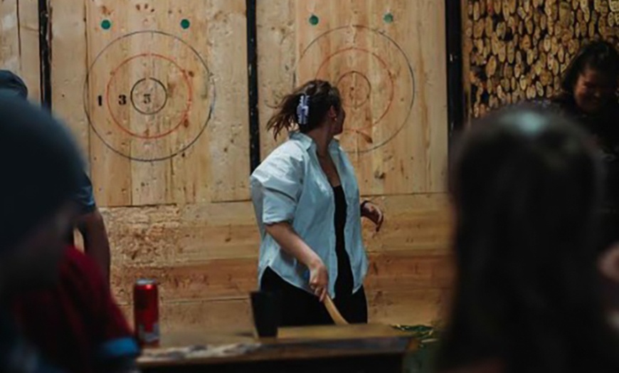 Image 8: One Hour Axe Throwing Experience for 2 or 4 with Axepert Instructors 