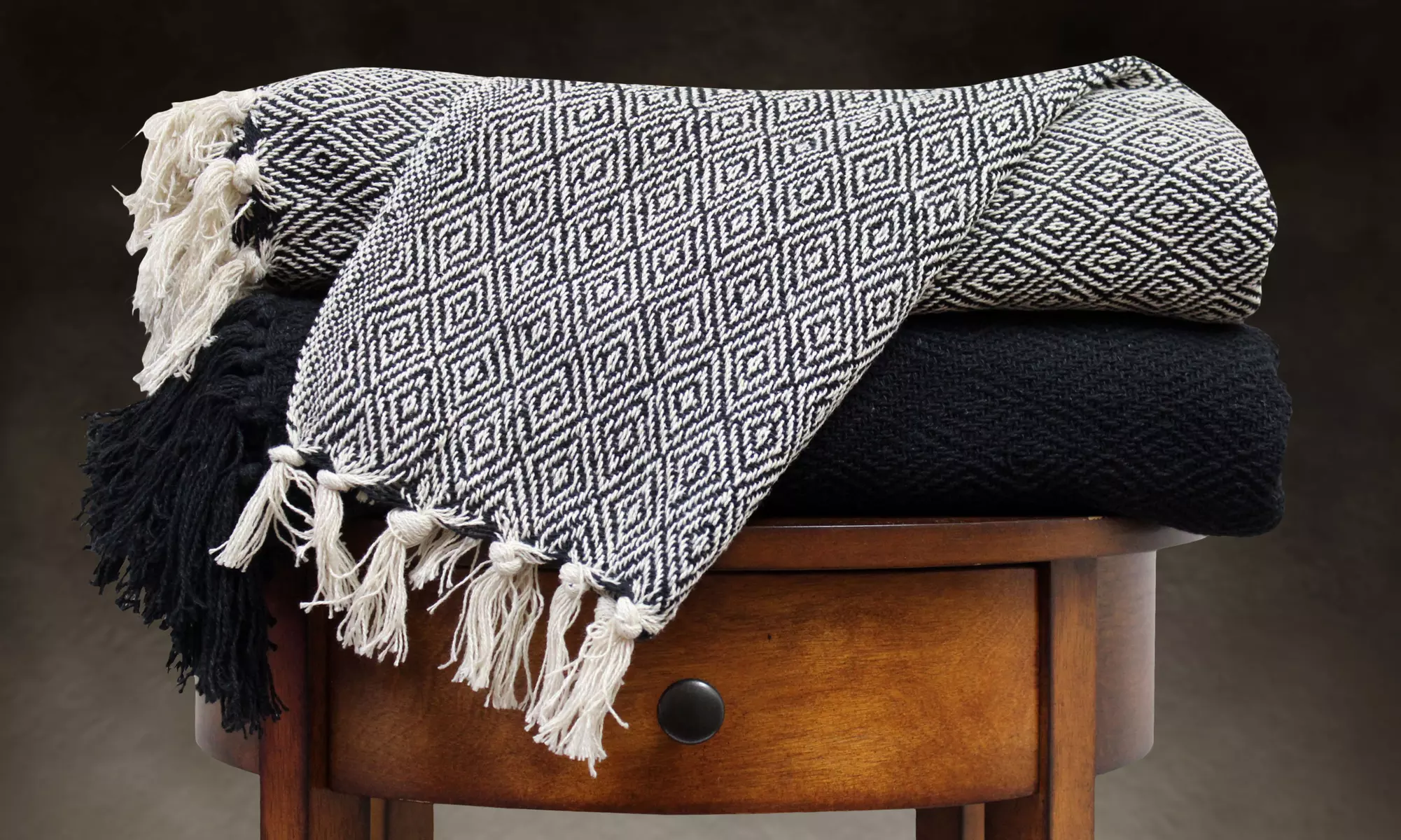 2-Pack 100% Cotton Throws - Primary Image