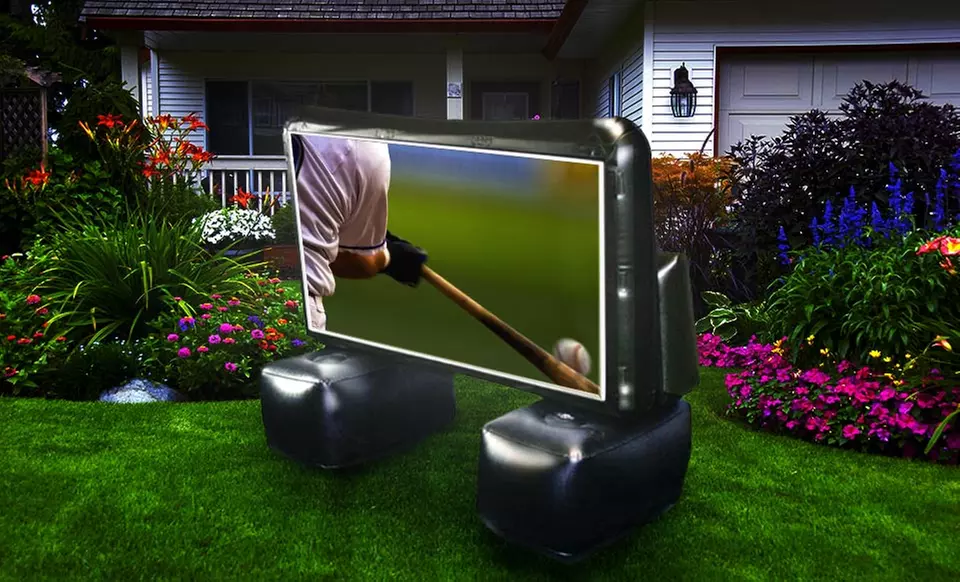 6' Outdoor Inflatable Projector Screen. Free Returns. - Primary Image