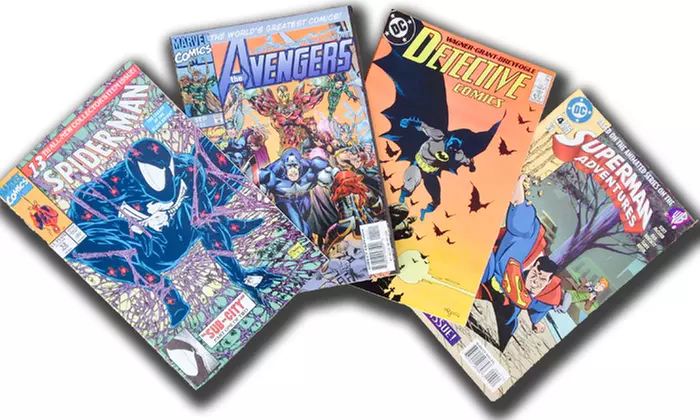 Collection of 20 DC/Marvel Comic Books from Searchlight Comics (Up to 55% Off) - Primary Image