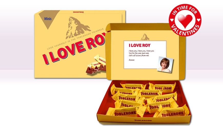 Image 2: Personalised Toblerone Box