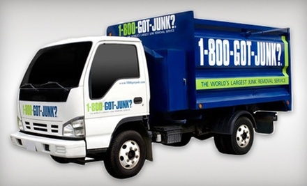 $100 for a Quarter of a Truckload of Junk Removal From 1-800-GOT-JUNK  - Primary Image