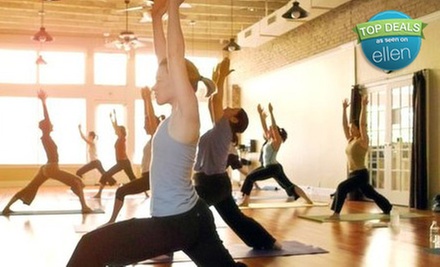 One Month of Unlimited Yoga Classes or 10 or 20 Classes at Uptown Yoga (Up to 78% Off)  - Primary Image