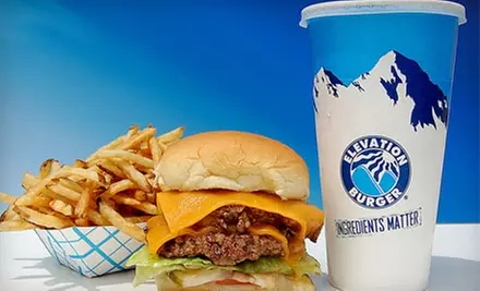 $10 for $20 Worth of Burgers, Shakes, and More at Elevation Burger in Montclair - Primary Image