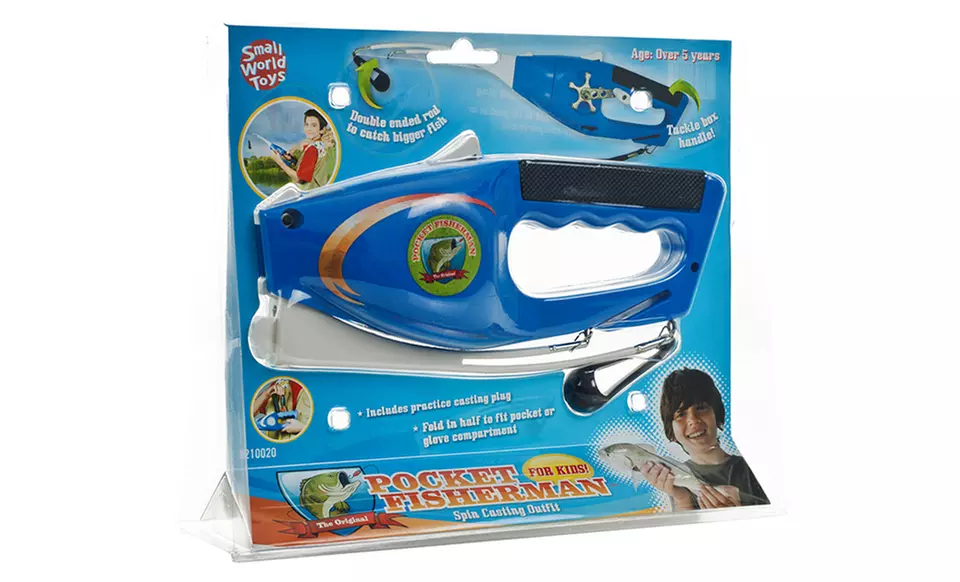 Kids' Pocket Fisherman Spin-Casting Fishing Kit - Second Medium